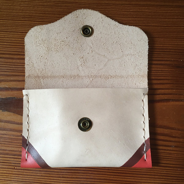 Painted Western Wallet - Terra Cotta 1