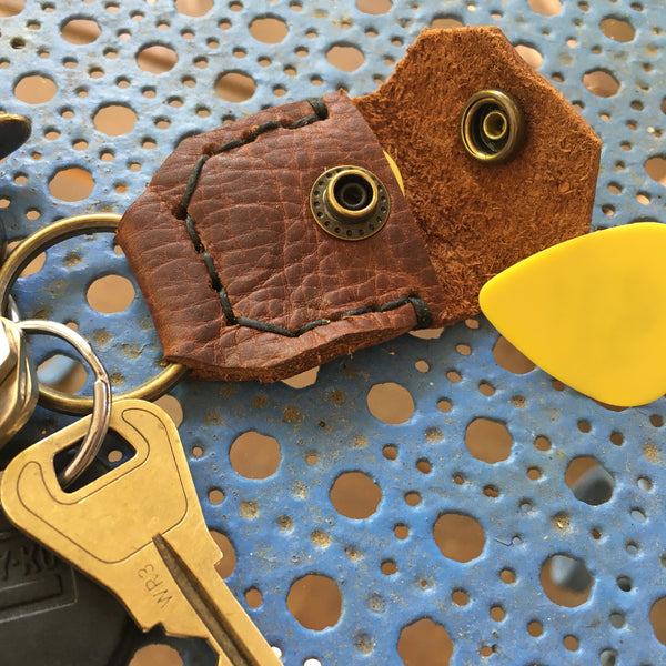 Guitar Pick Holder Keychain